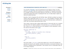 Tablet Screenshot of mjcblog.net